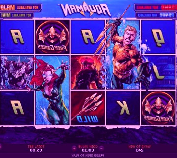 Aquaman slot