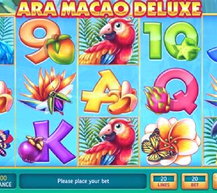 Ara Macao Deluxe (3x3) slot game