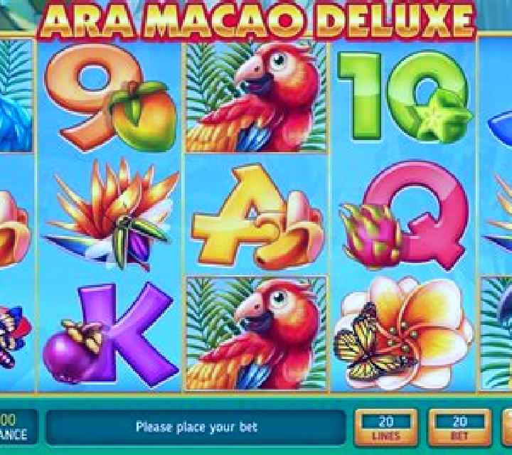 Ara Macao Deluxe slot machine
