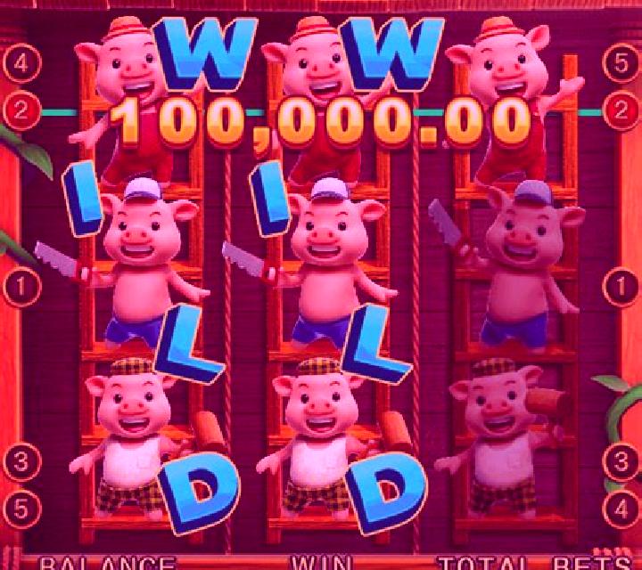 Area Build R 3 Lucky Pigs slot