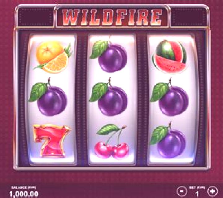 Area Build R Wildfire slot machine