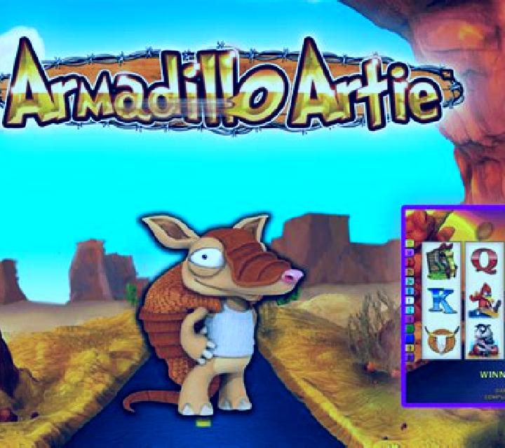 Armadillo Artie Gone Wild slot machine