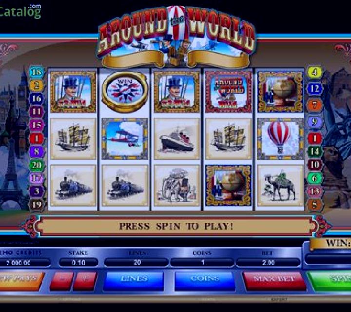 Around the World (Microgaming) slot