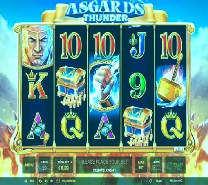 Asgard s Thunder slot