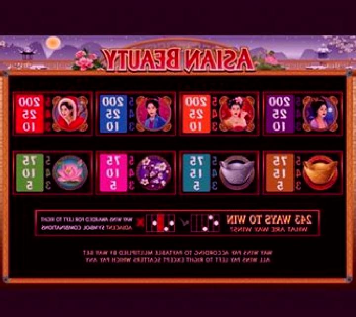 Asian Beauty online slot