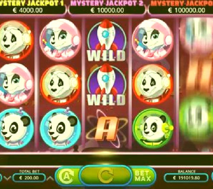 Astro Pandas slot machine