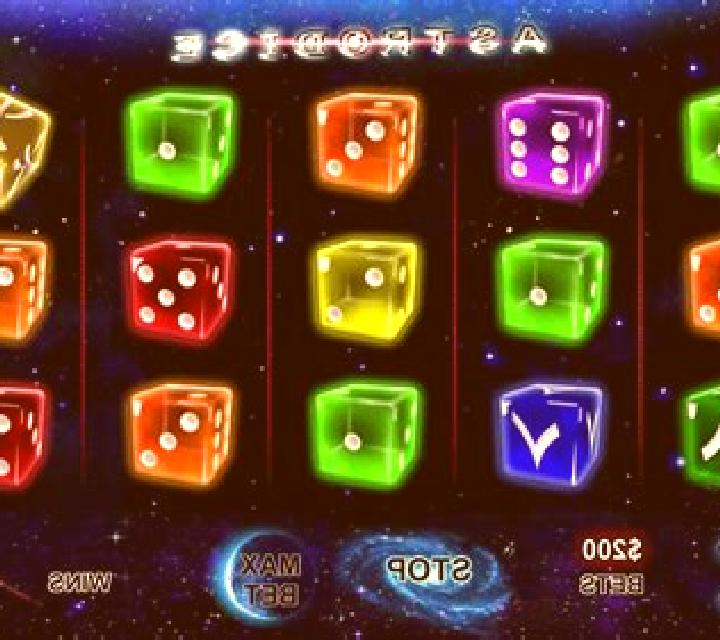 Astrodice slot game