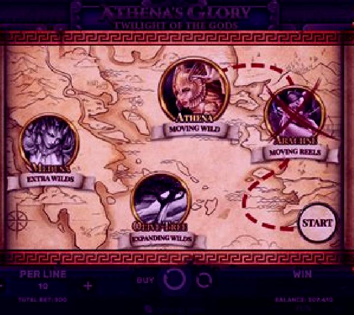 Athena s Glory – Twilight of the Gods slot game