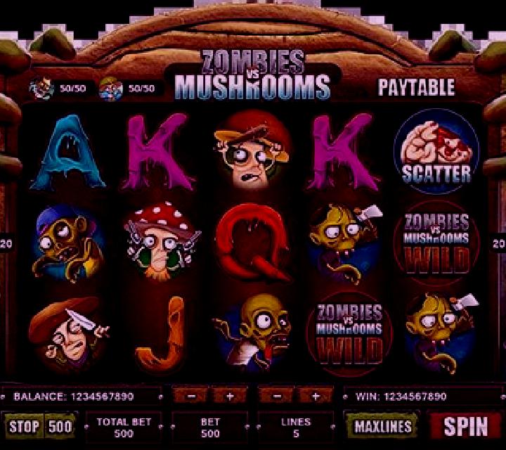 Atomic Mushrooms slot game