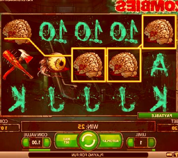 Attack of the Zombies slot machine