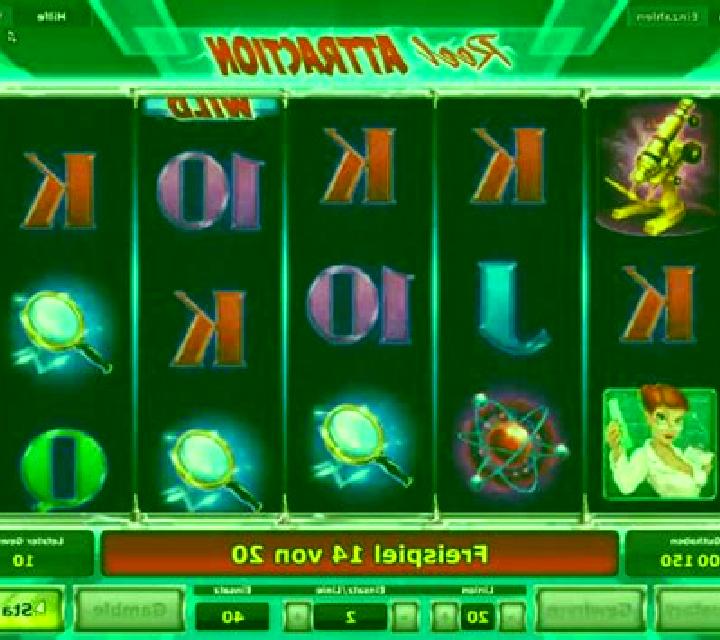 Attraction slot machine