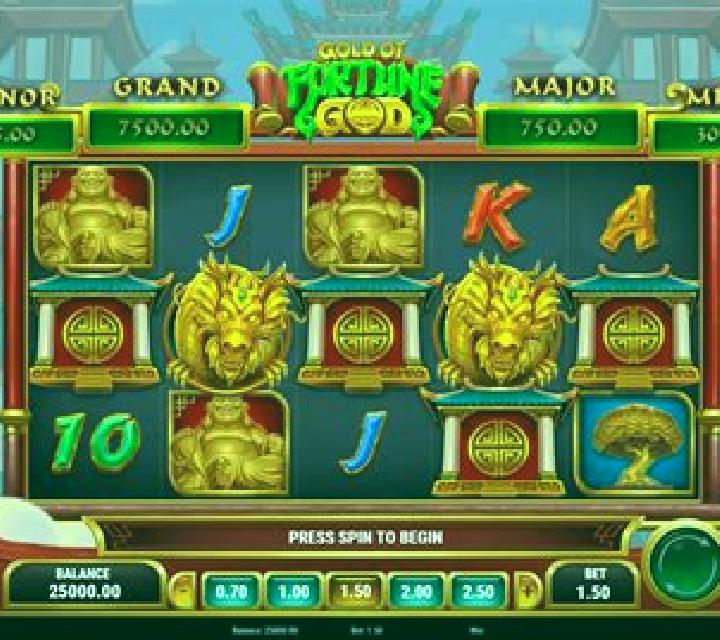 Auspicious Fortune God online slot