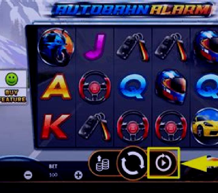 Autobahn Alarm slot