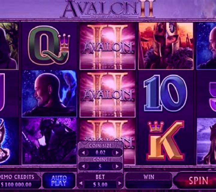 Avalon II slot game
