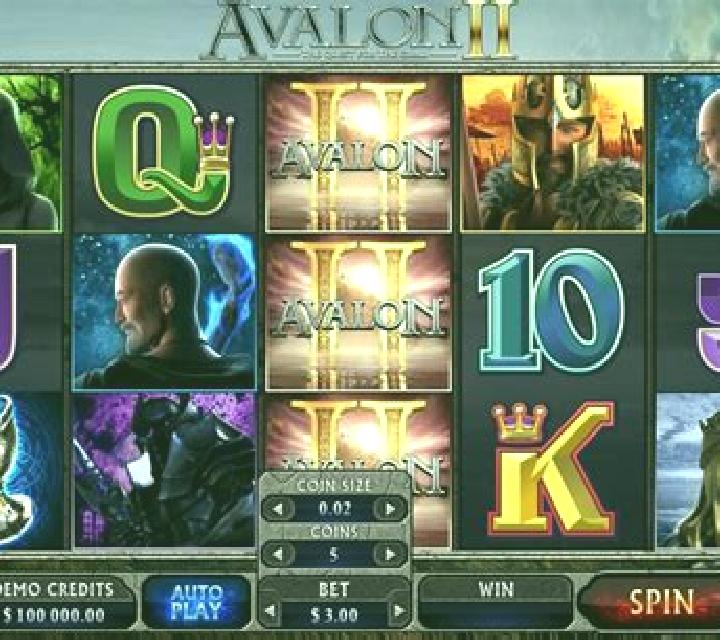 Avalon II slot