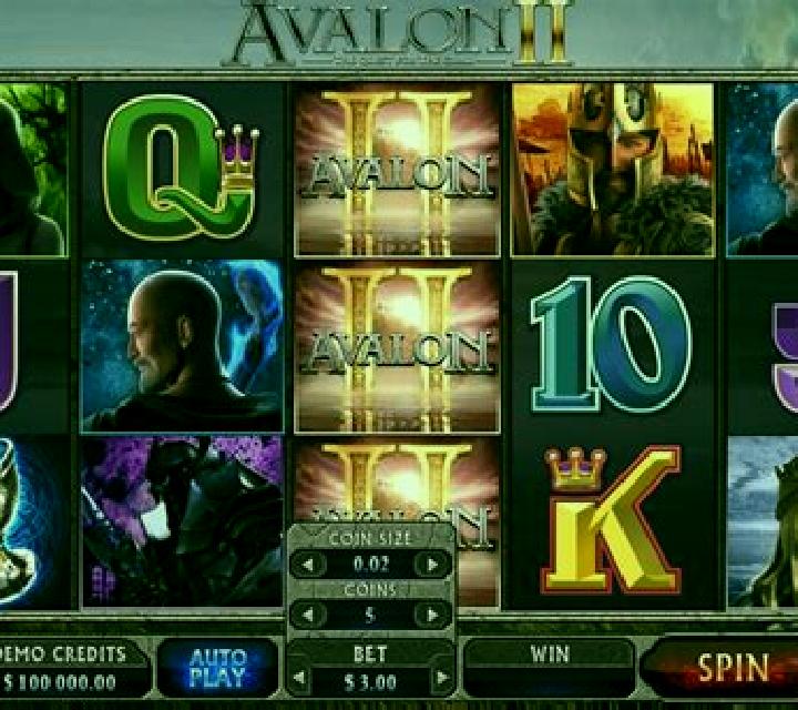 Avalon online slot