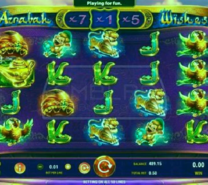 Azrabah Wishes online slot