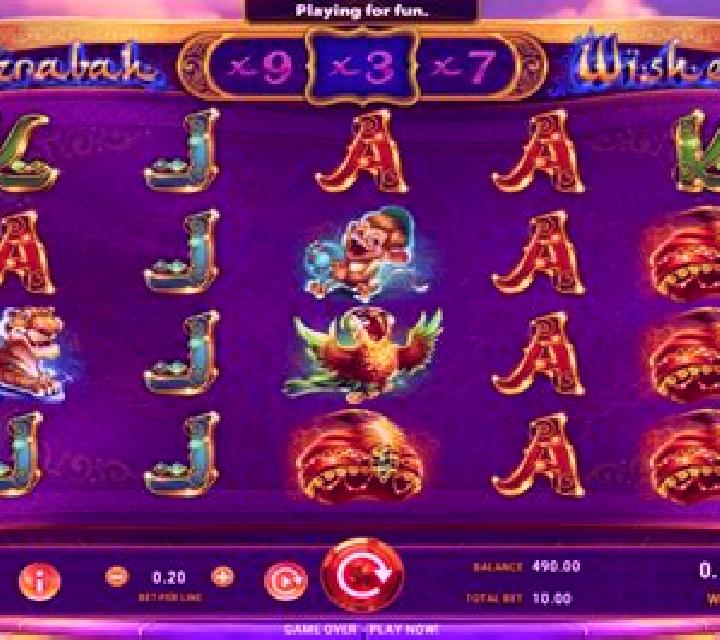 Azrabah Wishes slot machine