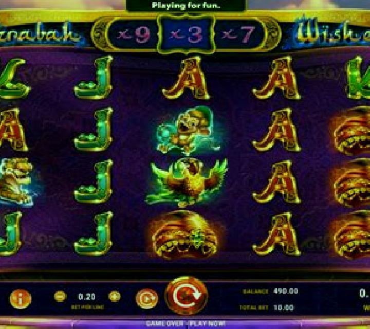 Azrabah Wishes slot