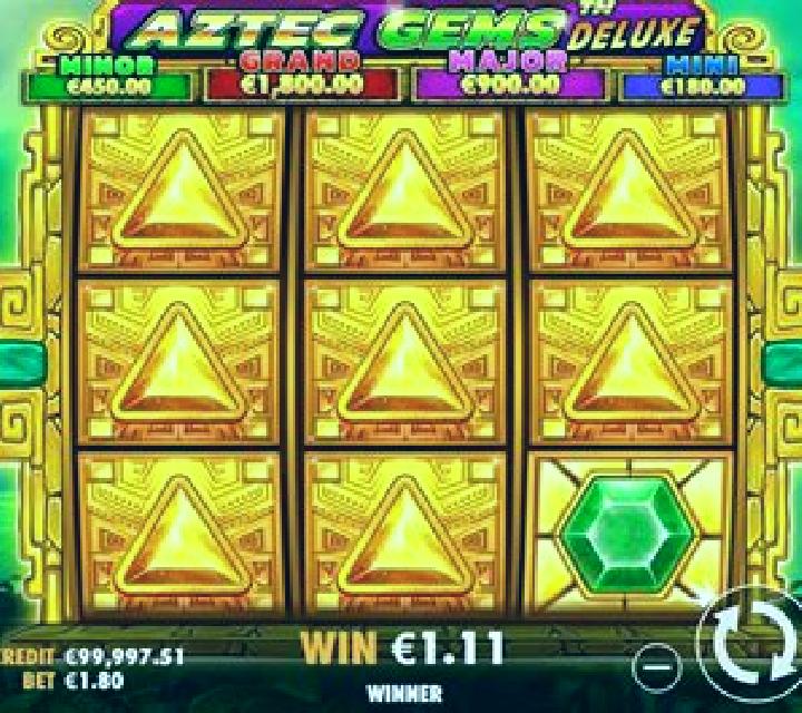 Aztec Gems Deluxe slot game