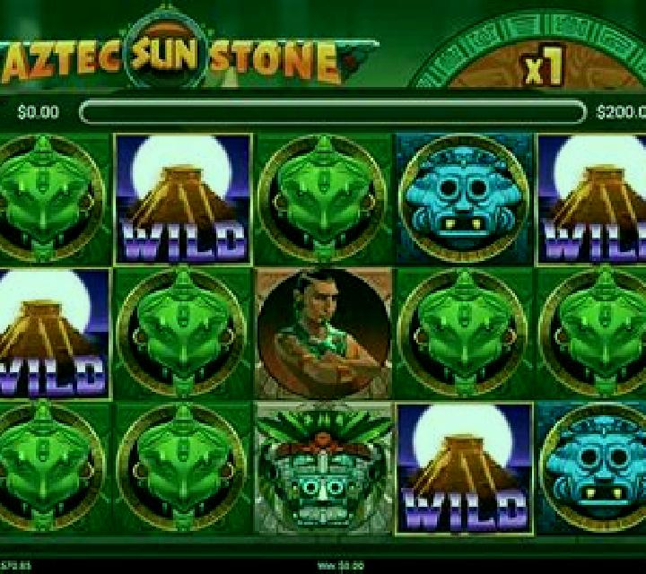 Aztec Sun Stone slot game