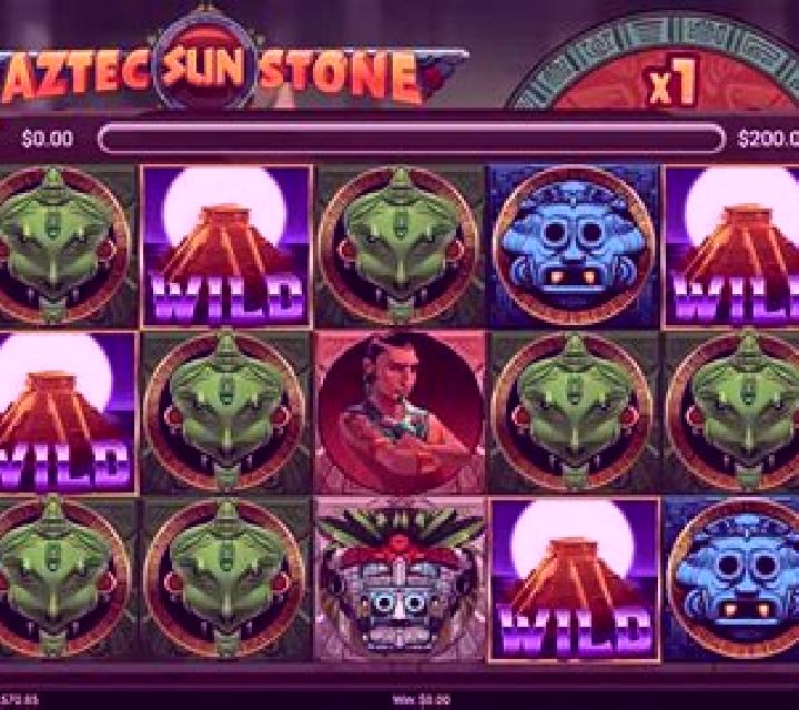 Aztec Sun Stone slot machine