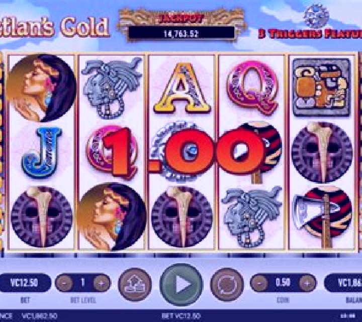 Aztlan s Gold slot machine
