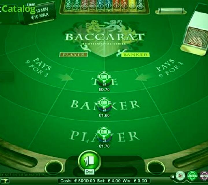 Baccarat Professional Series Low Limit slot