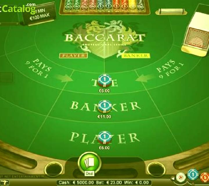 Baccarat Professional Series slot