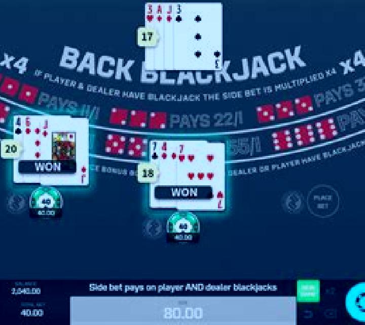 Back Blackjack (Golden Rock Studios) slot