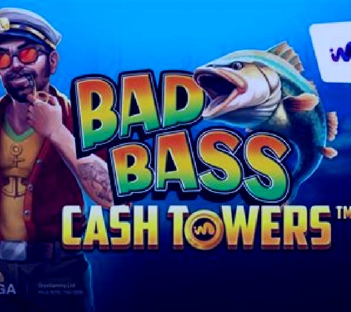 Bad Bass Cash Towers slot game