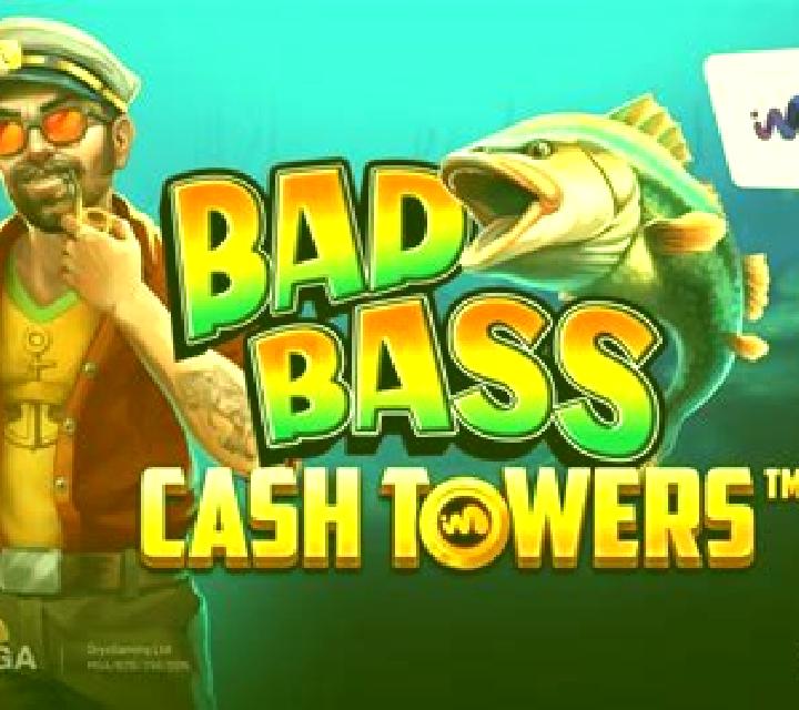 Bad Bass Cash Towers slot machine