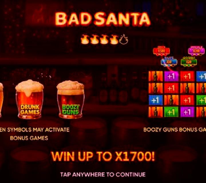 Bad Santa slot game