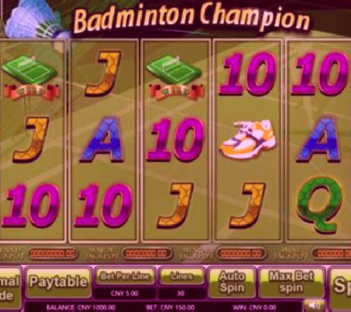 Badminton Champion online slot
