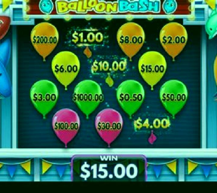 Balloon Bash slot game
