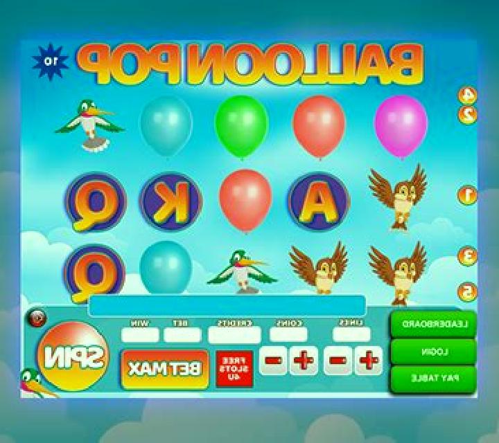 Balloon Pop slot game