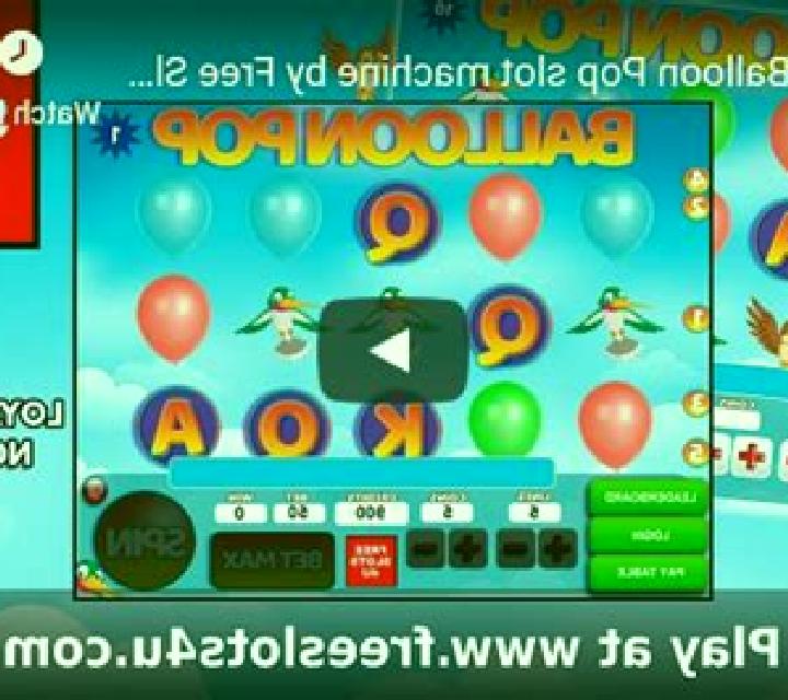 Balloon Pop slot machine
