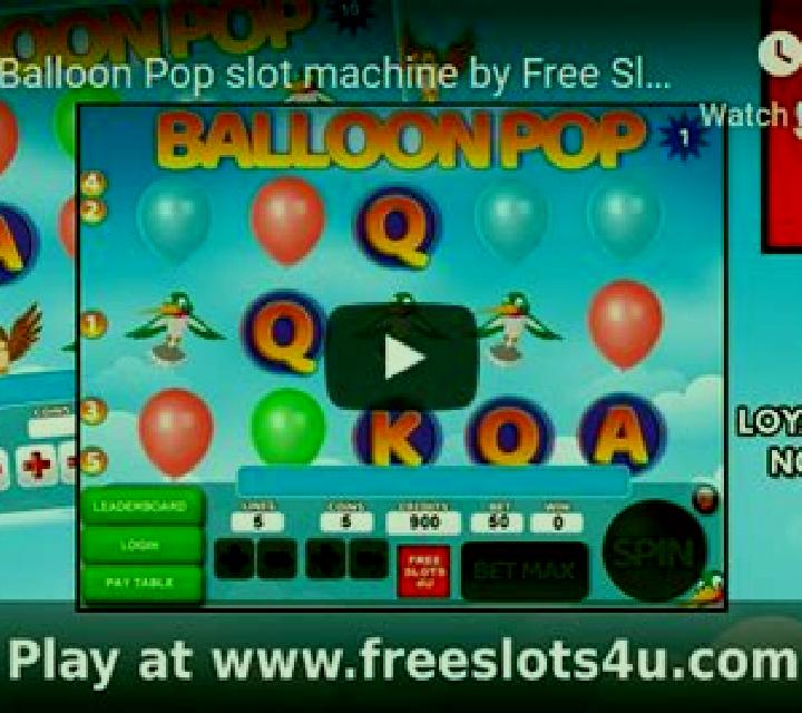 Balloon Pop slot