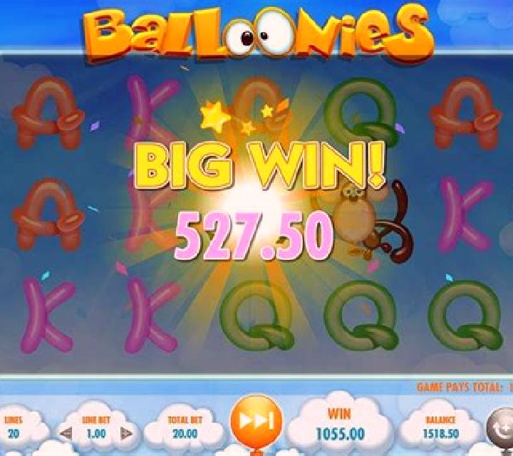 Balloonies Pop and Swap online slot