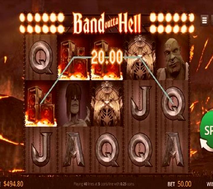 Band Outta Hell - Back on the Road slot machine