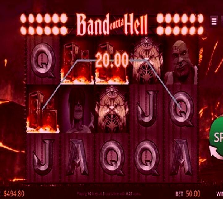 Band Outta Hell slot machine