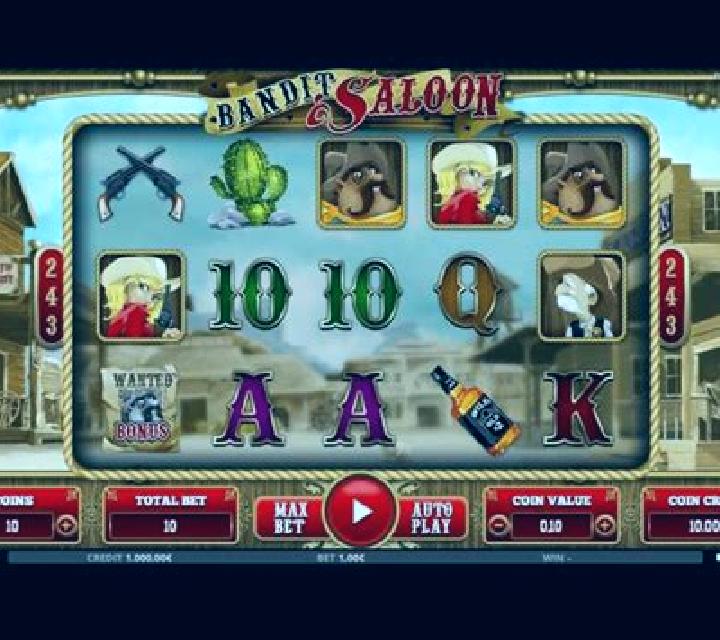 Bandit Saloon slot game