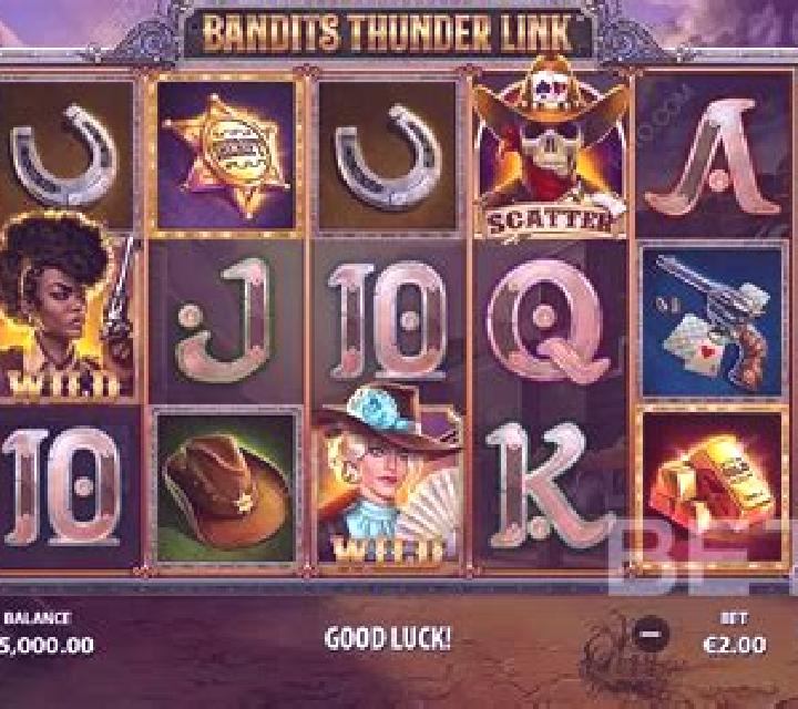 Bandits Thunder Link slot game