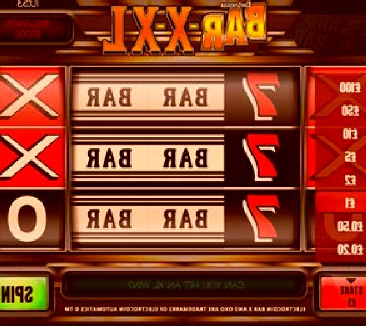 Bar X XL slot
