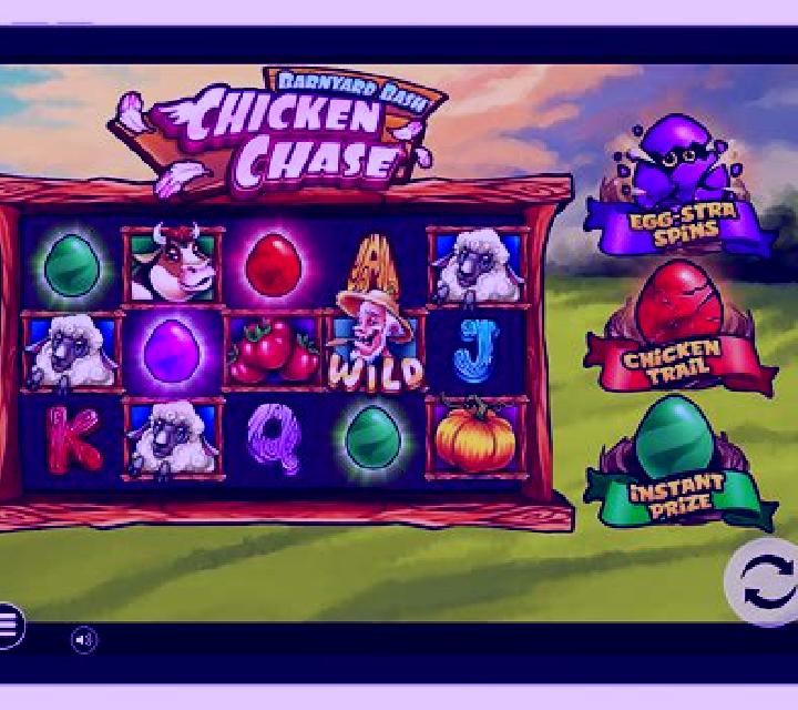 Barnyard Bash Chicken Chase slot machine