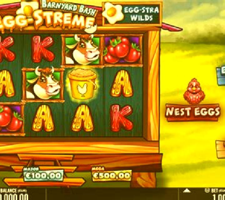 Barnyard Bash: Egg-streme slot game