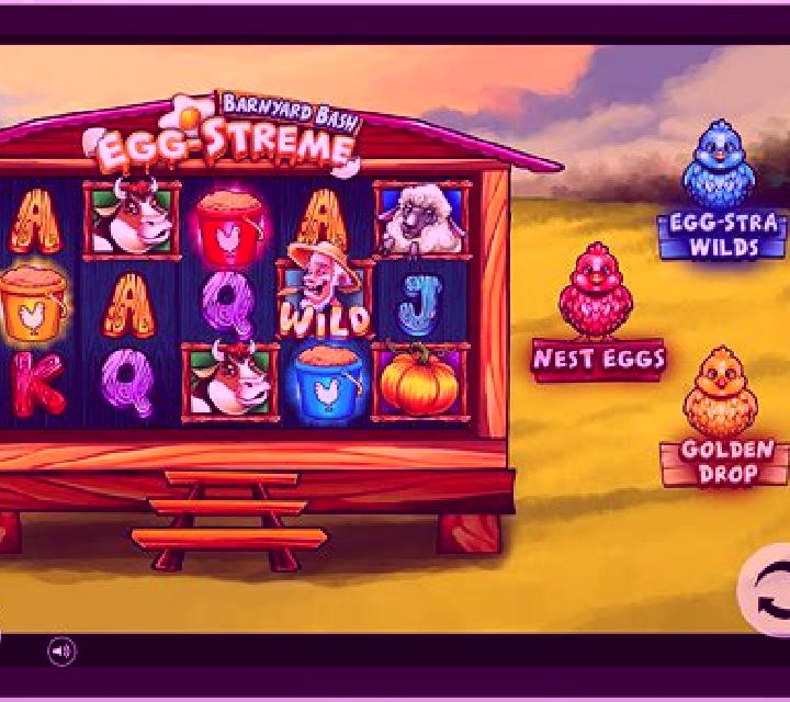 Barnyard Bash: Egg-streme slot machine