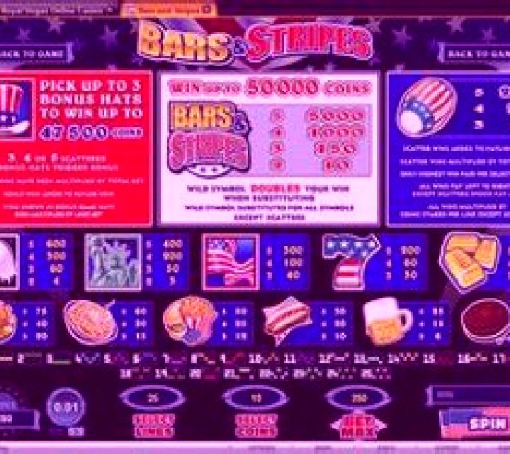 Bars and Stripes slot machine