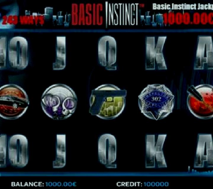 Basic Instinct slot machine