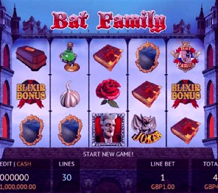Bat Family slot machine